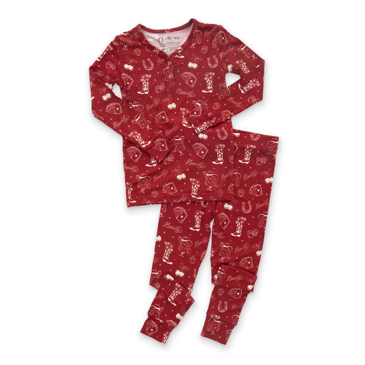 Cowgirl Pajama Set