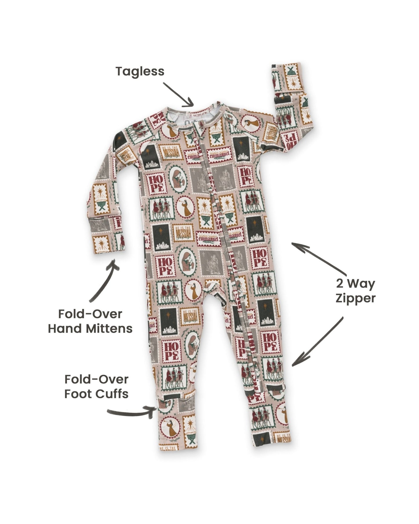 Emmanuel Zipper RomperZipper RomperEllie Sue0 - 3M