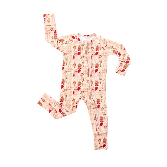 Girl Power Zipper RomperZipper RomperEllie Sue0 - 3 Months