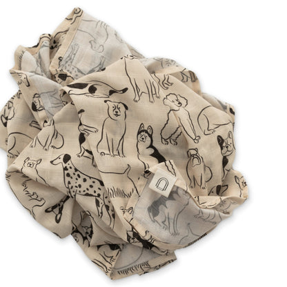 Good Dog Muslin Swaddle BlanketMuslin Swaddle BlanketEllie Sue