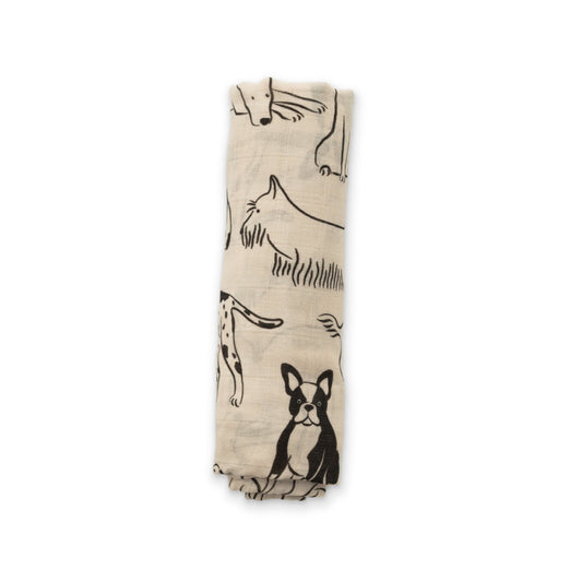 Good Dog Muslin Swaddle BlanketMuslin Swaddle BlanketEllie Sue