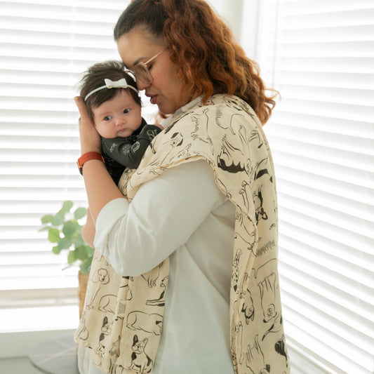 Good Dog Muslin Swaddle BlanketMuslin Swaddle BlanketEllie Sue