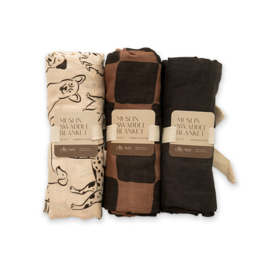 Good Dog Muslin Swaddle BundleBundleEllie Sue