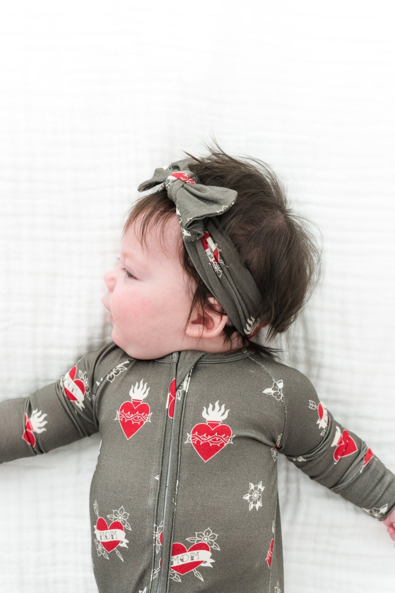 Heart Throb Zipper RomperZipper RomperEllie Sue0 - 3M