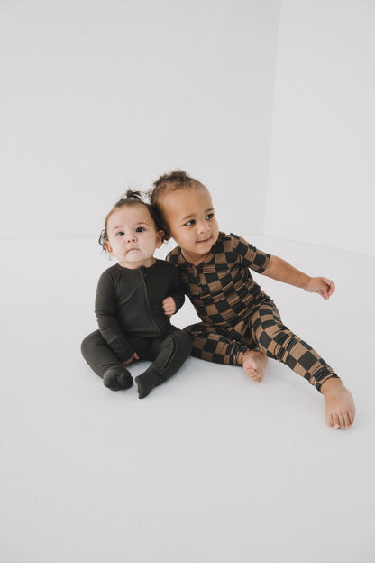 Ink & Earth Checkerboard 2pc Pajama SetPajamasEllie Sue18 - 24 Months