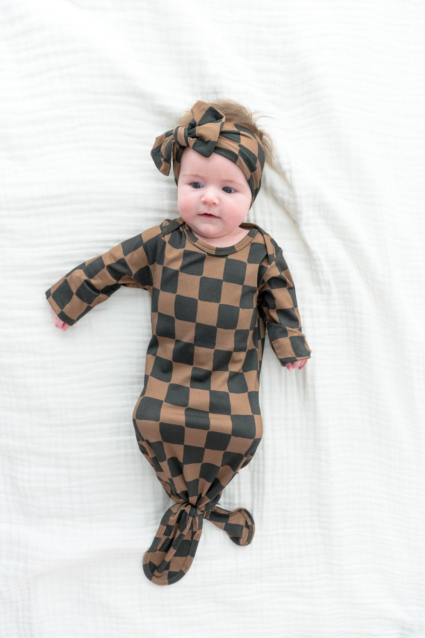 Ink & Earth Knotted GownKnotted GownEllie Sue0 - 6M