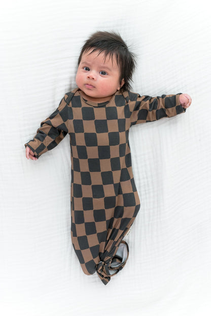 Ink & Earth Knotted GownKnotted GownEllie Sue0 - 6M