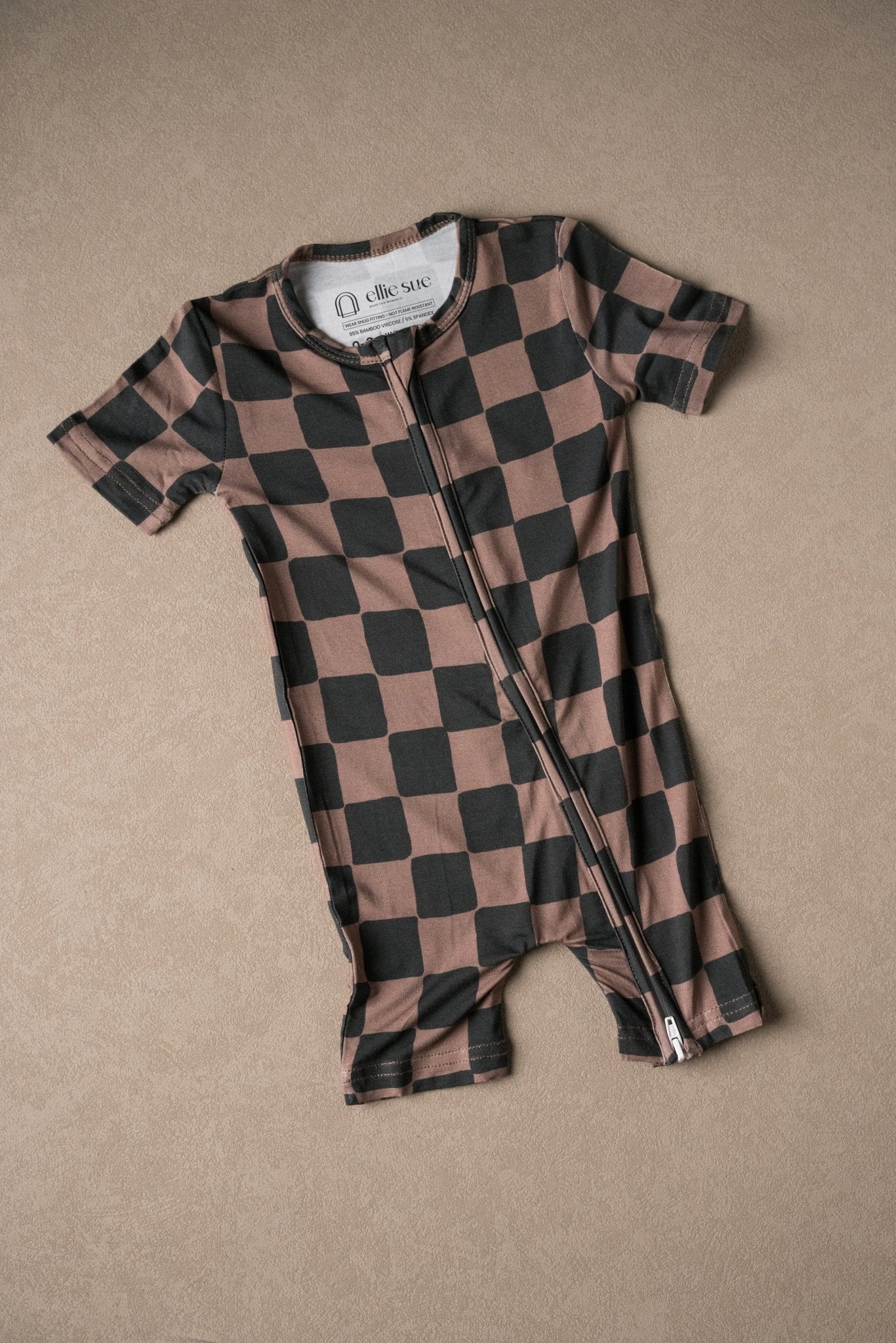 Ink & Earth Shortie Zip RomperShortie Zip RomperEllie Sue0 - 3M
