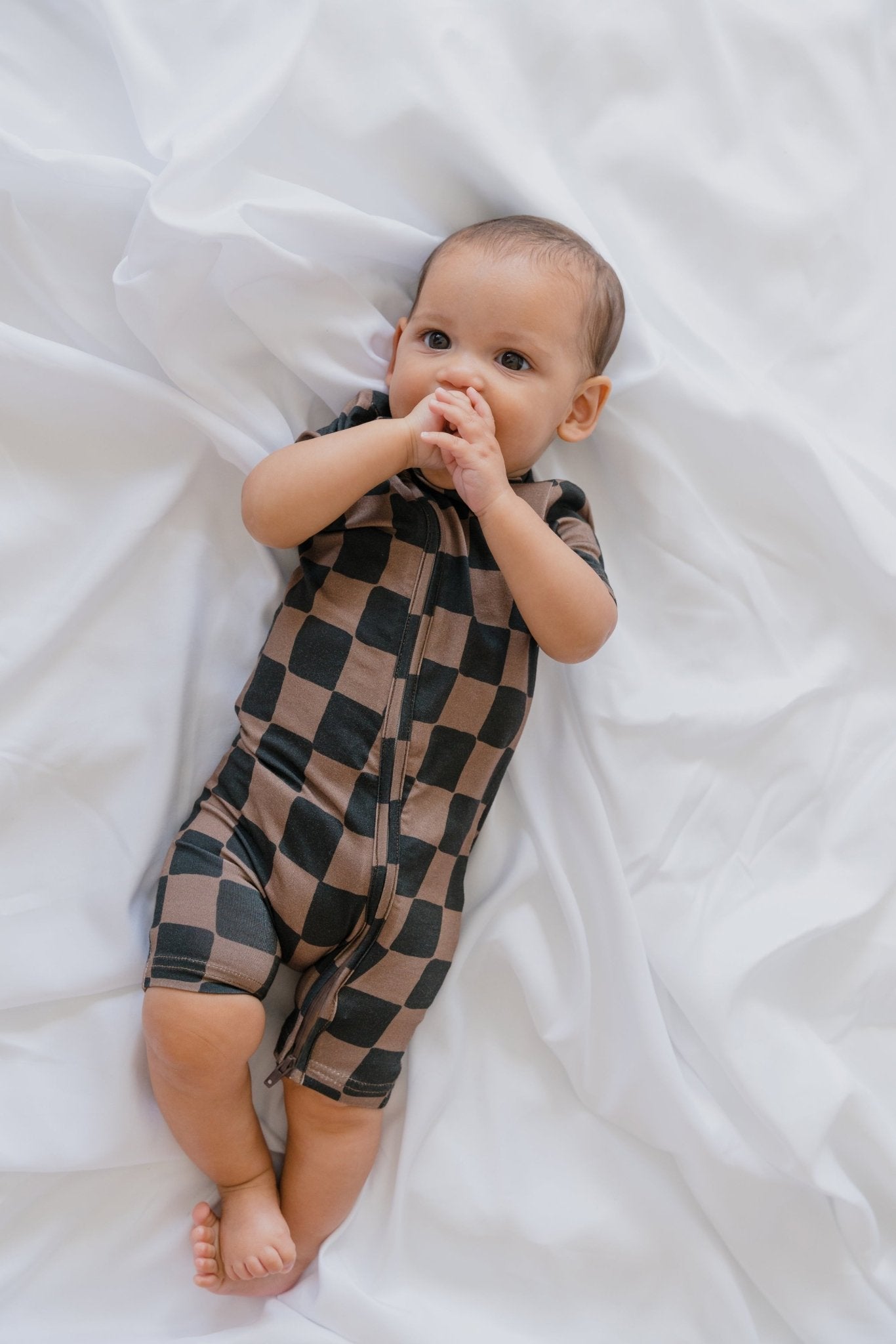 Ink & Earth Shortie Zip RomperShortie Zip RomperEllie Sue0 - 3M