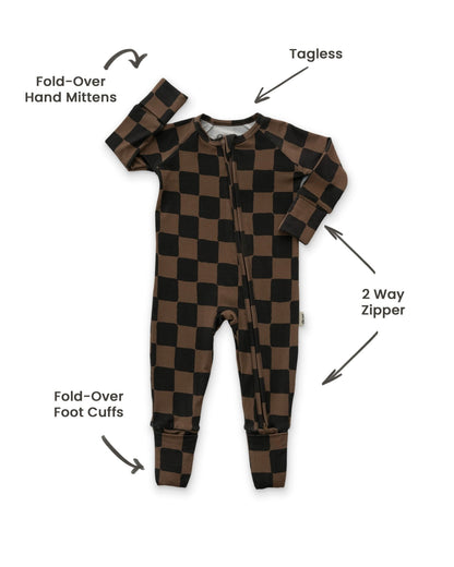 Ink & Earth Zipper RomperZipper RomperEllie Sue0 - 3 Months