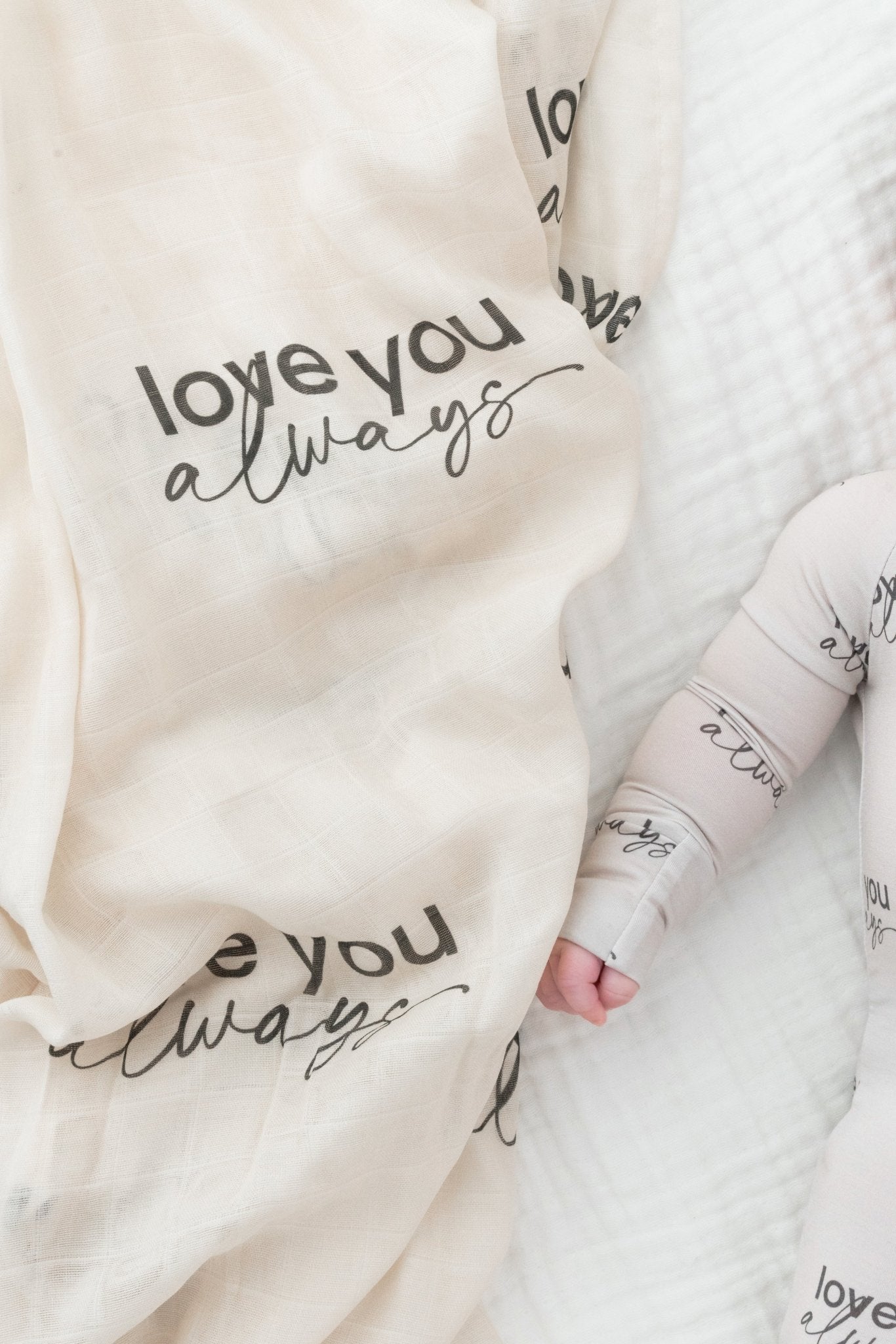 Love Always Muslin BlanketMuslin BlanketEllie Sue