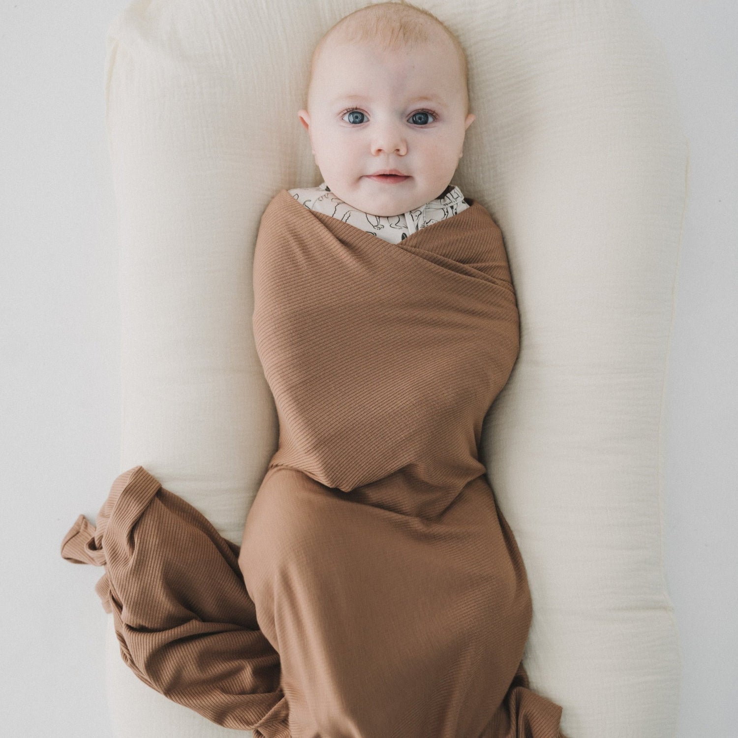 Mocha Stretch Swaddle BlanketStretch Swaddle BlanketEllie Sue