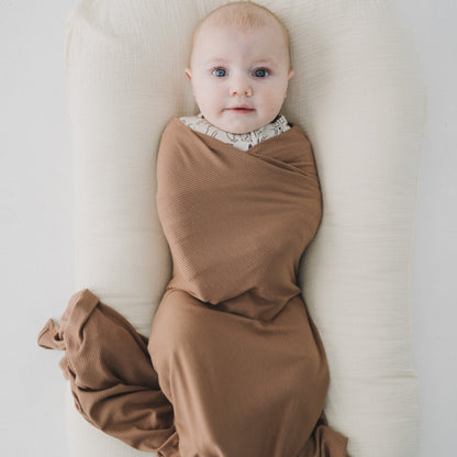 Mocha Stretch Swaddle BlanketStretch Swaddle BlanketEllie Sue