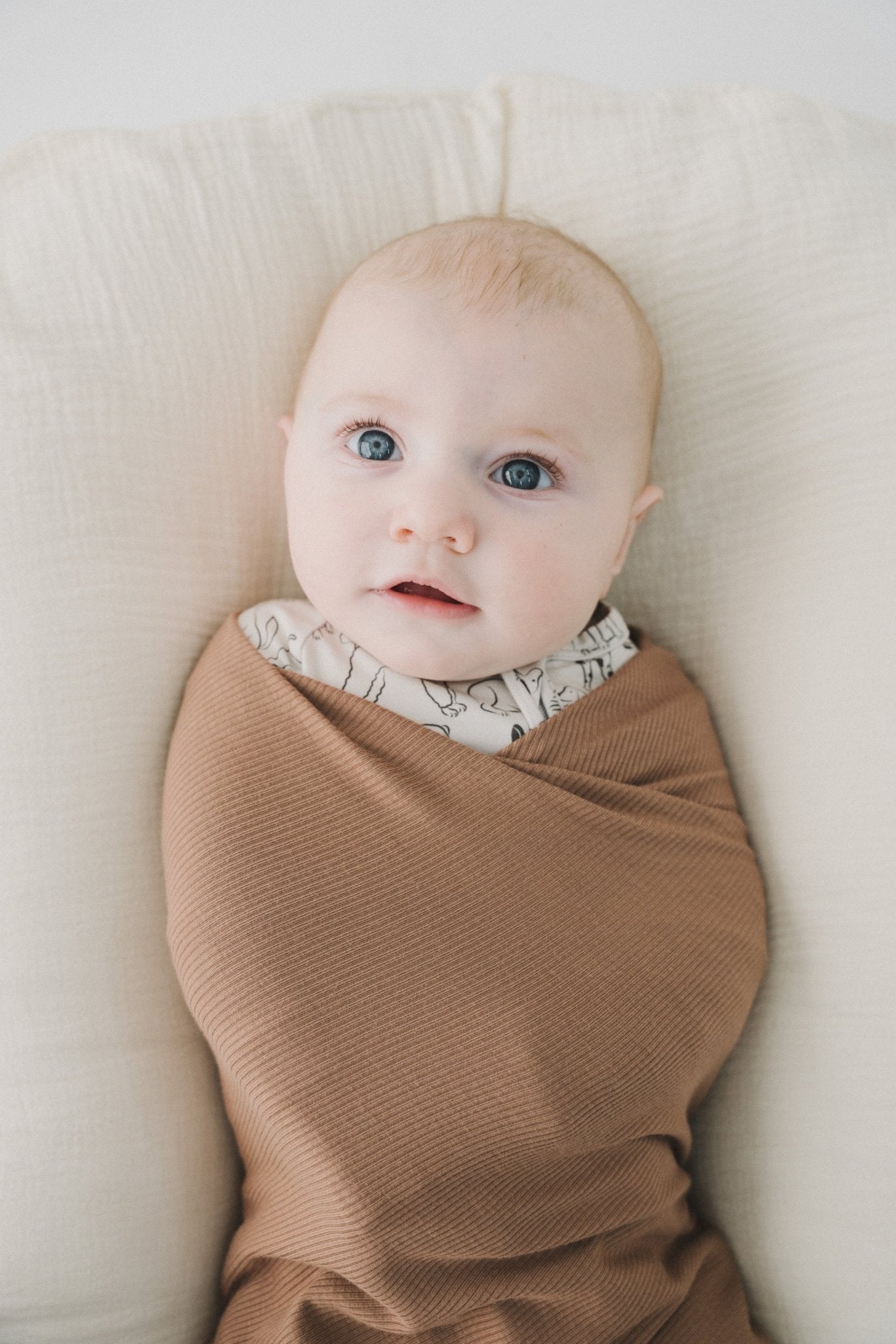 Mocha Stretch Swaddle BlanketStretch Swaddle BlanketEllie Sue