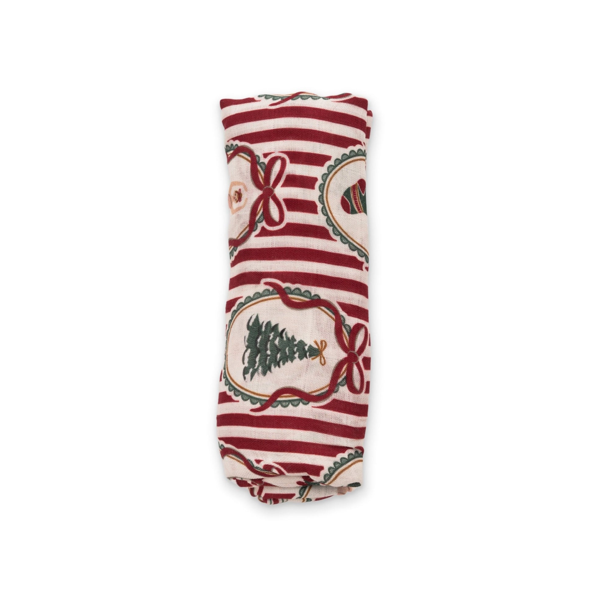 Peppermint Dreams Muslin Swaddle BlanketMuslin Swaddle BlanketEllie Sue