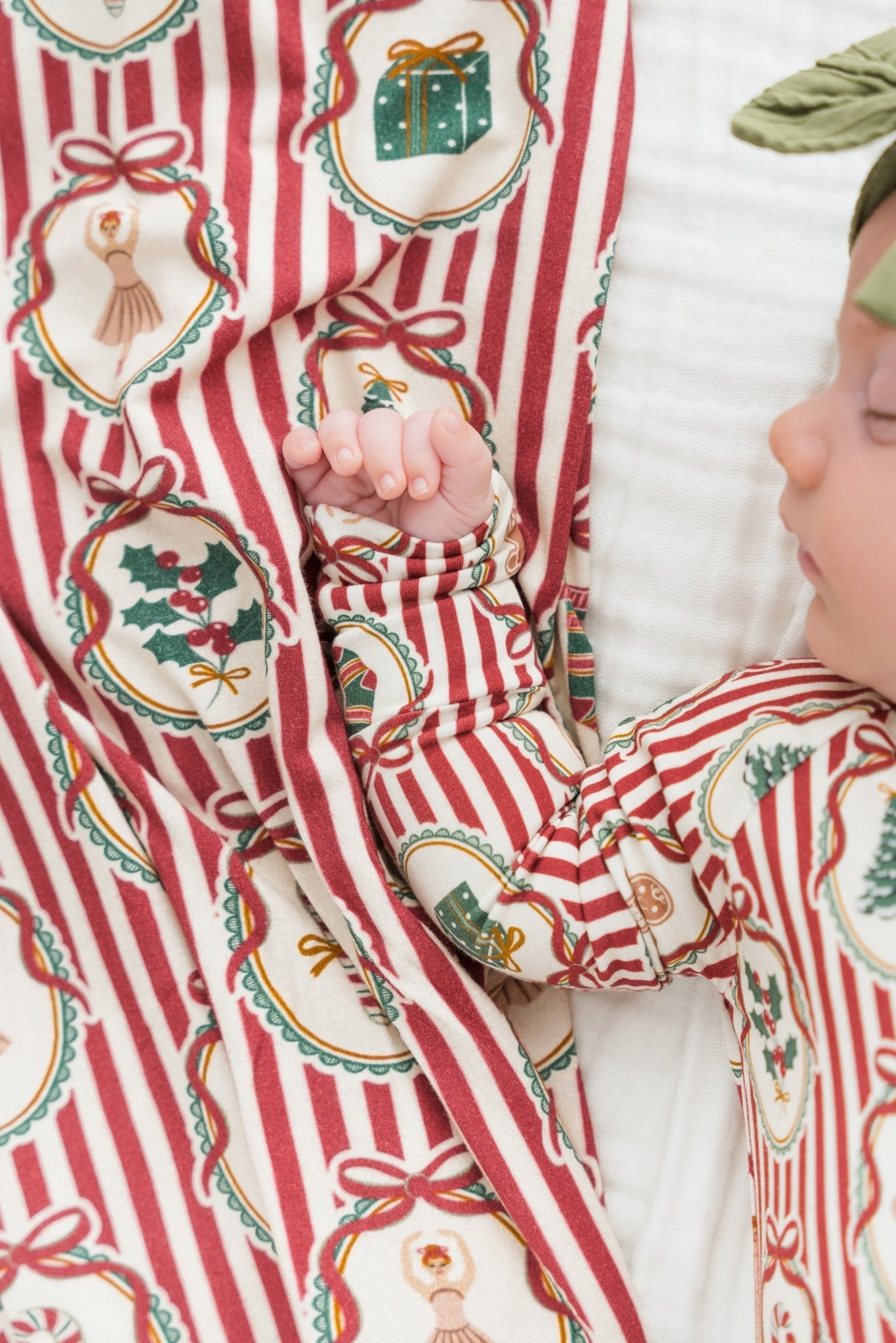 Peppermint Dreams Zipper RomperZipper RomperEllie Sue0 - 3M