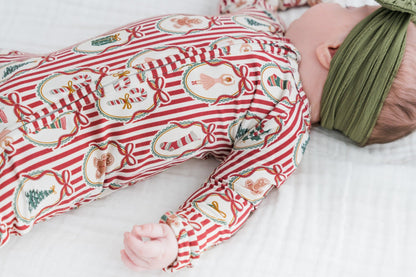 Peppermint Dreams Zipper RomperZipper RomperEllie Sue0 - 3M