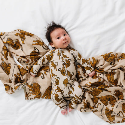 Roar Zipper RomperZipper RomperEllie Sue0 - 3M