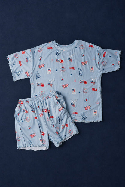 Rowdy Ruffle Short SetRuffle Short SetEllie Sue12-18M