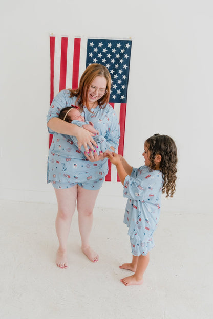 Rowdy Shortie Zip RomperShortie Zip RomperEllie Sue0-3M