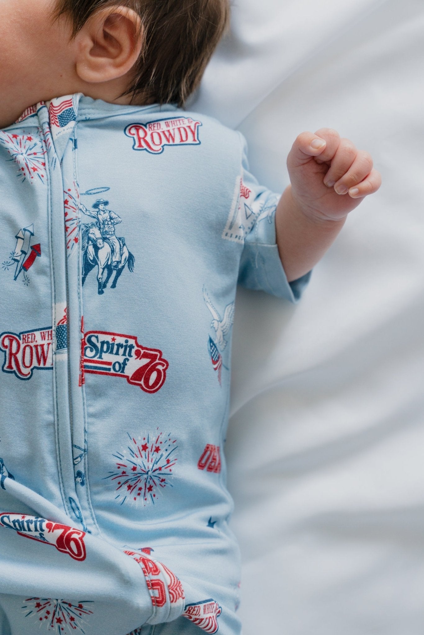 Rowdy Shortie Zip RomperShortie Zip RomperEllie Sue0-3M
