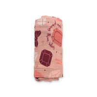 Rubies Stretch Swaddle Blanket