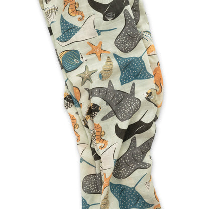 Seabound Muslin Swaddle BlanketMuslin Swaddle BlanketEllie Sue