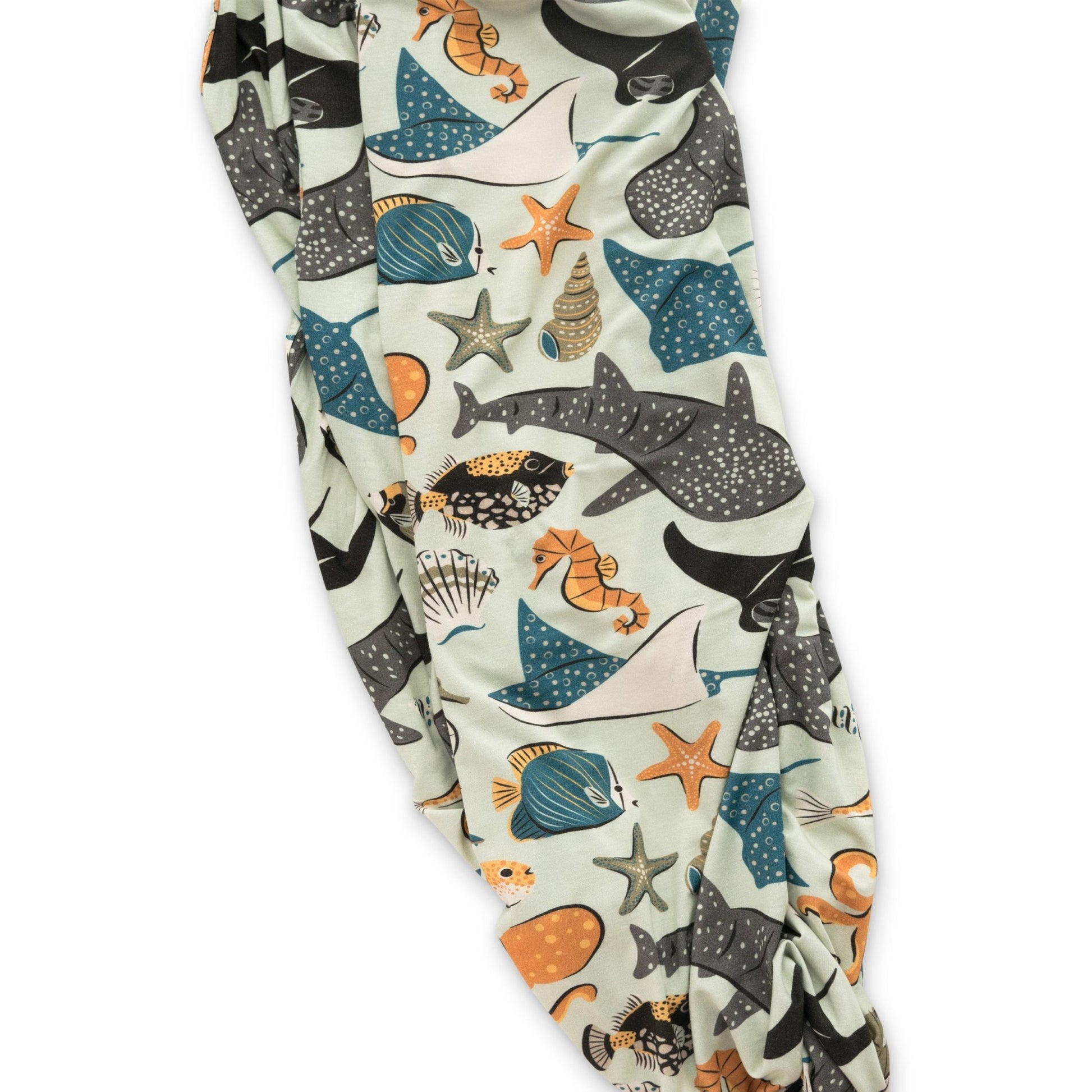 Seabound Stretch Swaddle BlanketStretch Swaddle BlanketEllie Sue
