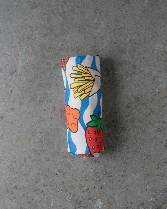 Snack Break Muslin BlanketMuslin BlanketEllie SueStandard - 47"x47"