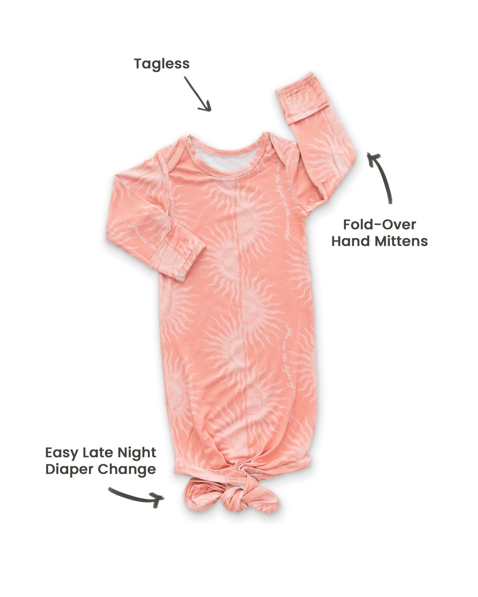 Sunshine Knotted GownKnotted GownEllie Sue0 - 6M