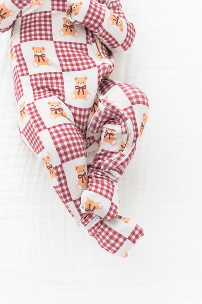 Teddy Zipper RomperZipper RomperEllie Sue0 - 3M