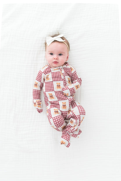 Teddy Zipper RomperZipper RomperEllie Sue0 - 3M