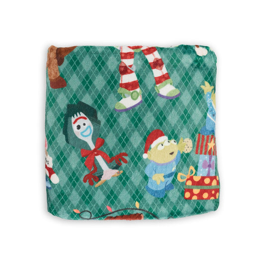 Toy Box Christmas Double Sided Throw BlanketThrow BlanketEllie Sue