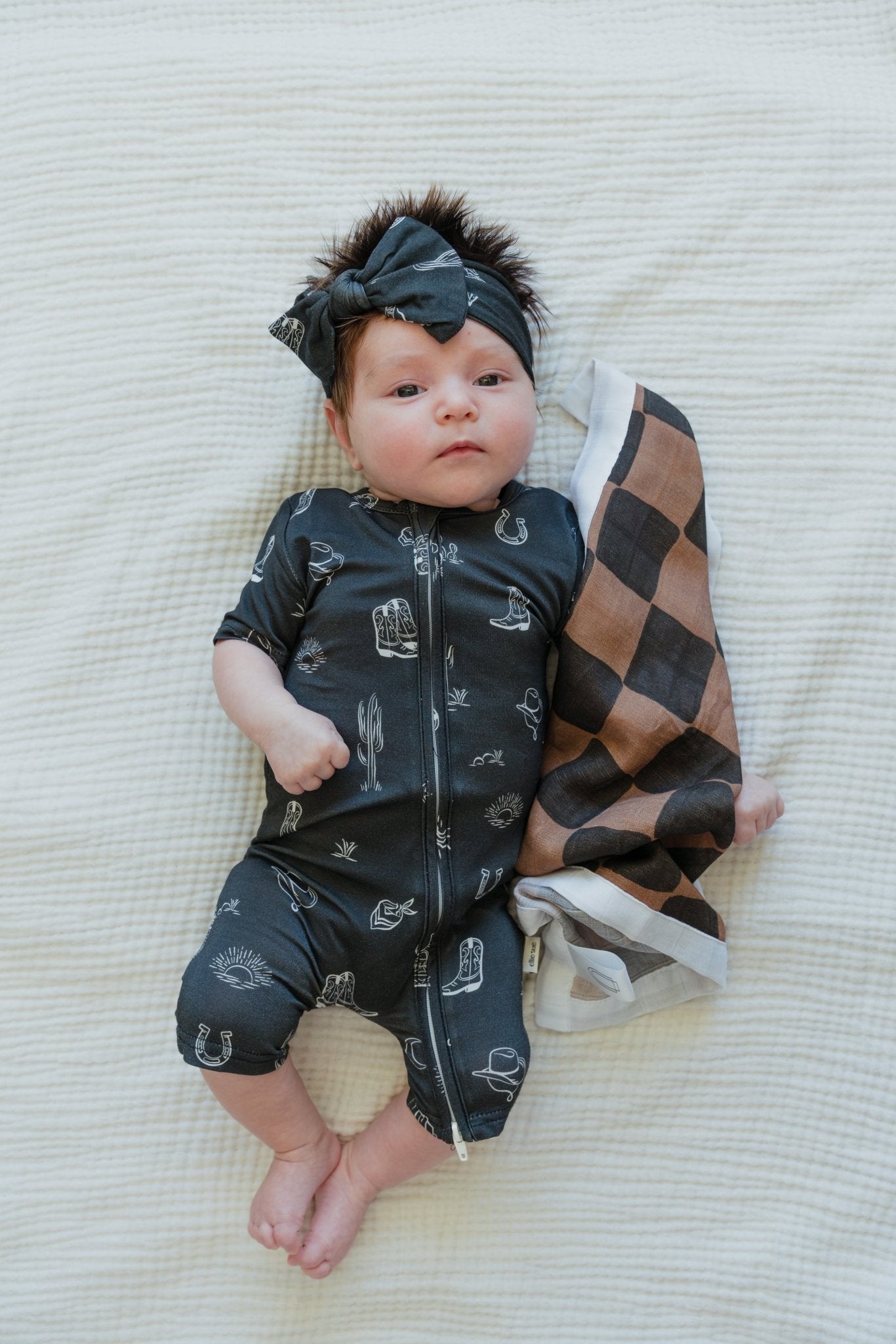 Western Checkers Lovey SetLoveyEllie Sue
