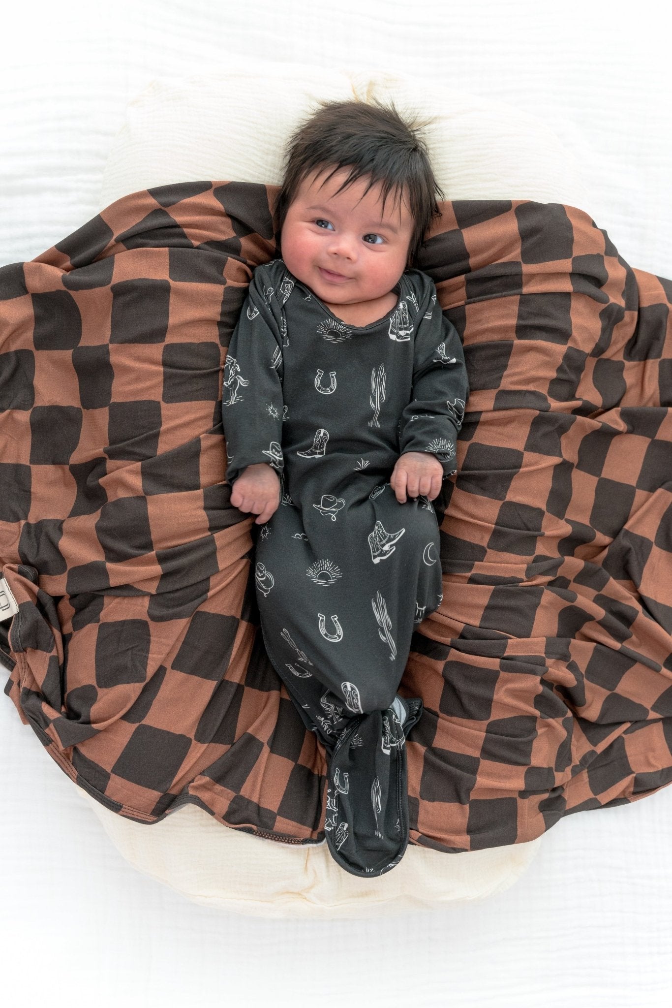 Western Knotted GownKnotted GownEllie Sue0 - 6M