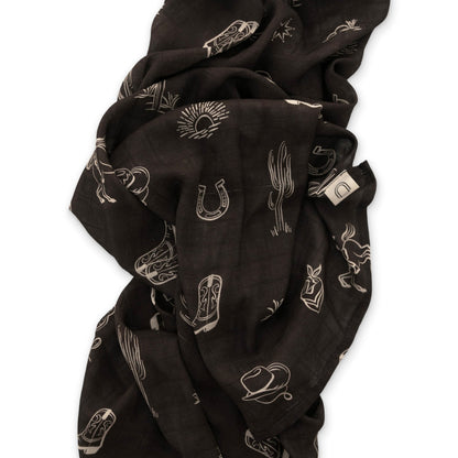 Western Muslin Swaddle BlanketMuslin Swaddle BlanketEllie Sue