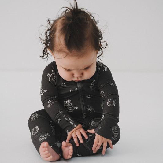 Western Zipper RomperZipper RomperEllie Sue0 - 3 Months