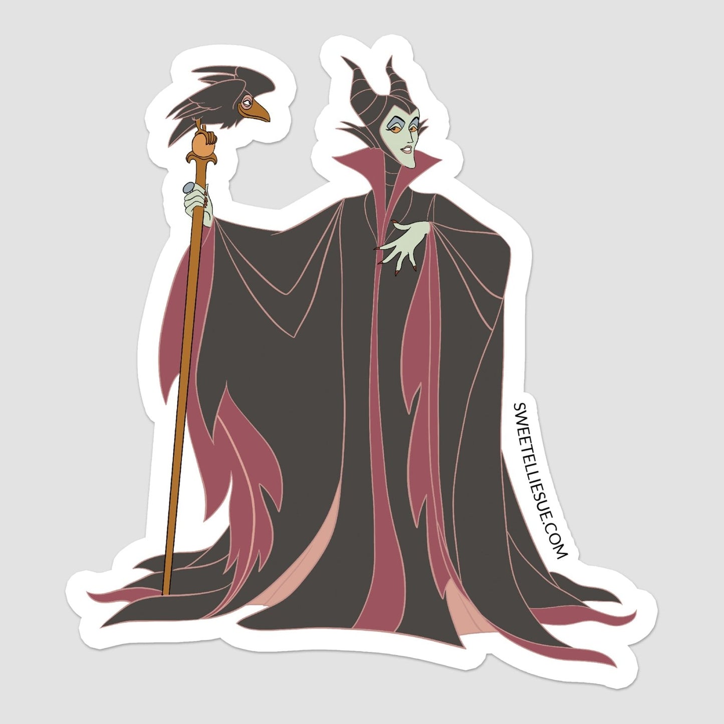 Gal Villains Premium Vinyl Stickers