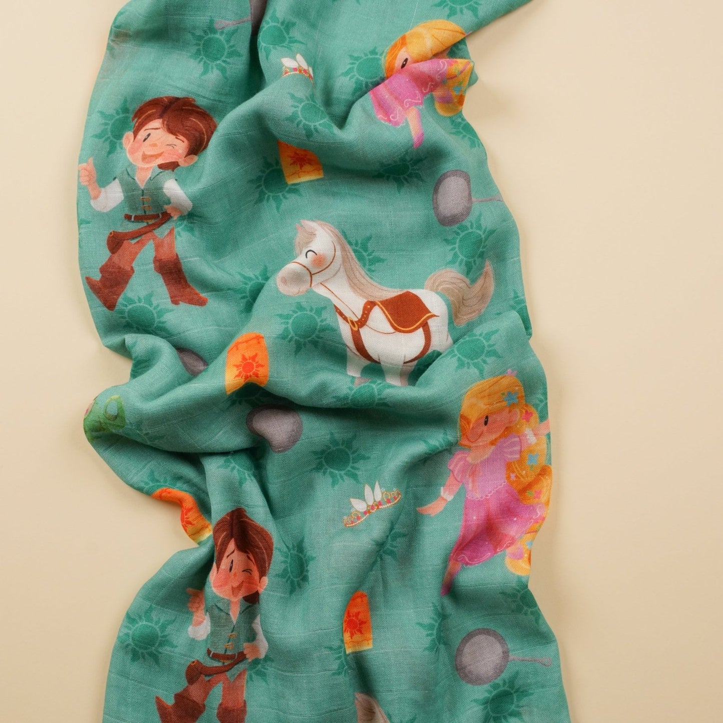 Rapunzel Muslin Blanket