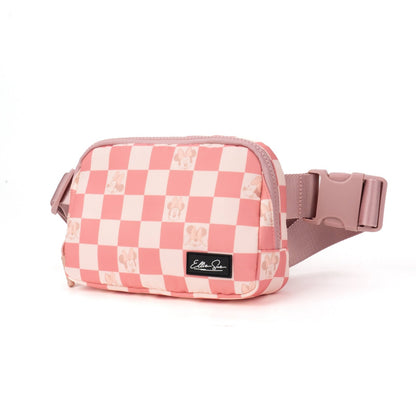 Rose Checkers Belt Bag – Ellie Sue